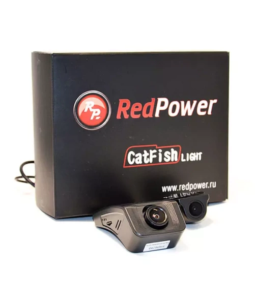 RedPower CatFish Light 6290 универсальный двухканальный Wi-FI видеорегистратор скрытой установки