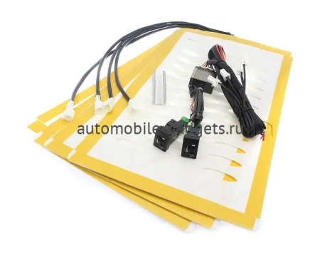 Комплект подогрева двух сидений с раздельными кнопками для Toyota, Mitsubishi 2019+ Ksize ZG8 Тип3