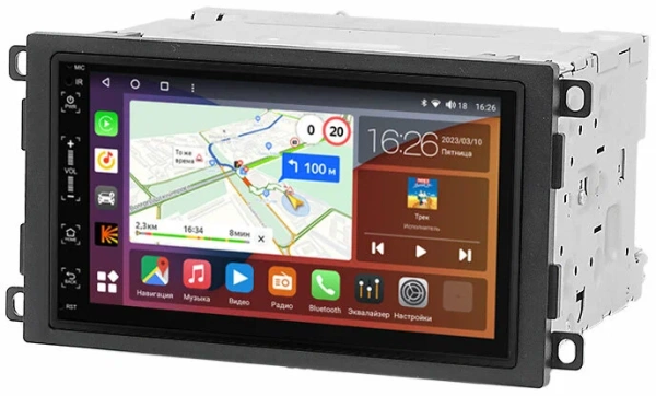 Магнитола в штатное место 2 din Hummer H2 2002-2007 Canbox H-Line 5512-RP-11-533-457 на Android 10 (4G-SIM, 4/32, DSP, IPS)