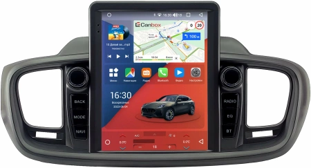 Kia Sorento 3 Prime 2014-2020 (темно-серая) Canbox H-Line (Tesla style) 9.7 дюймов 6/128 5627-1312-210 на Android 10 (4G-SIM, DSP, QLed)
