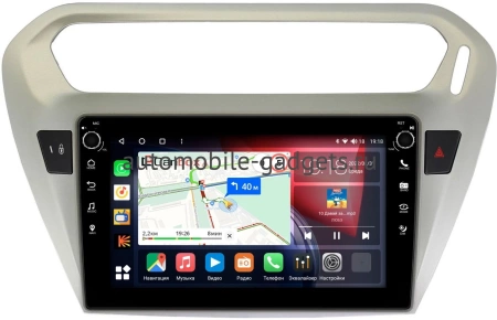 Peugeot 301 2012-2024 Canbox M-Line 7801-9118 Android 10 (4G-SIM, 2/32, DSP, IPS) С крутилками