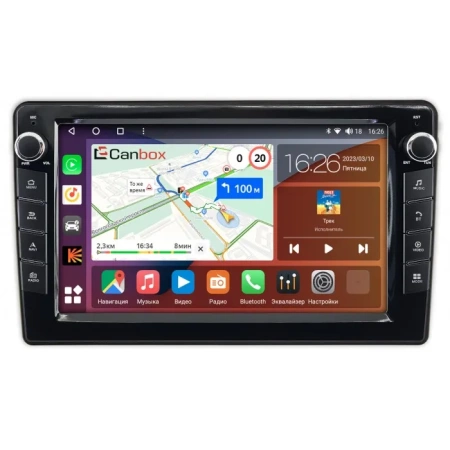 Штатная магнитола Canbox H-Line 7822-9-370 для Suzuki Splash 2008-2012 на Android 10 (4G-SIM, 4/32, DSP, IPS) С крутилками