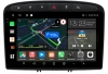 Штатная магнитола Peugeot 308, 408, RCZ 2007-2022 Canbox M-Line 2K 4177-9120 на Android 10 (4G-SIM, 2/32, DSP, QLed) (черный глянец, Тип 1)