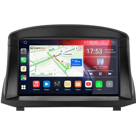 Ford Fiesta (Mk6) 2008-2019 Canbox GT9-2796 2/32 Android 10 (IPS, DSP, CarPlay)