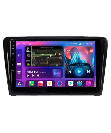 FarCar S500 2K XXL3043M штатная магнитола для Skoda Rapid Spaceback 2012-2020 на Android 13 c 8Gb, DSP, 4G