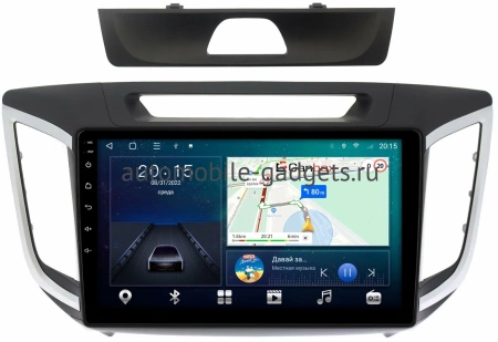 Hyundai Creta 2016-2021 Canbox M-Line 4543-1028 на Android 10 (4G-SIM, 2/32, DSP, QLed)