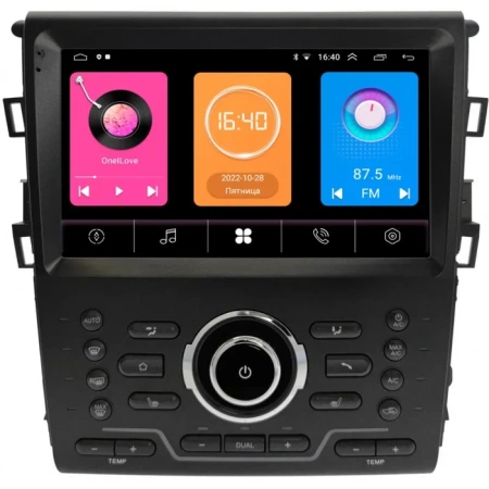 Штатная магнитола Ford Mondeo 5 2014-2022, Fusion 2 (North America) 2012-2016 (авто без камеры) OEM RK9-5494 на Android 10 (CarPlay, AHD, 1/32)