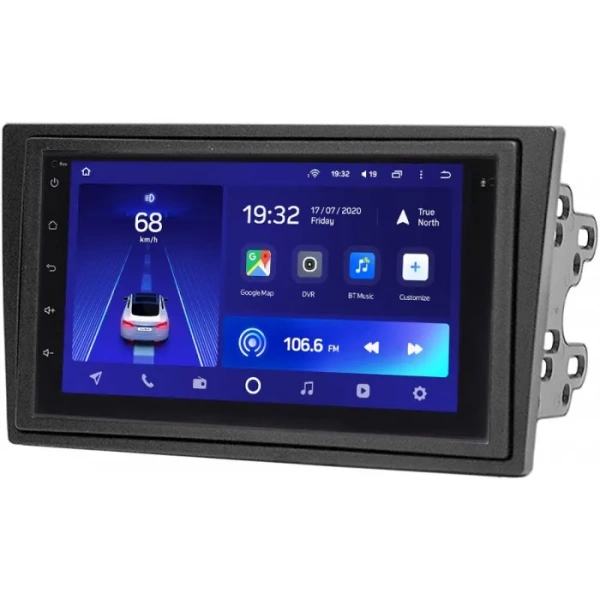 Магнитола в штатное место 2 din Opel Astra G (1998-2009) (черная, без ребра) Teyes CC2L 1/16 7 дюймов RP-11-791-383 на Android 8.1 (DSP, AHD)