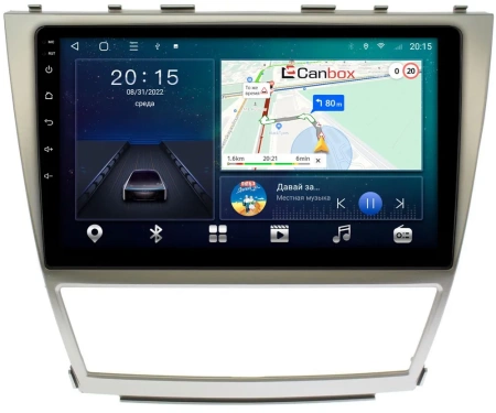 Toyota Camry XV40 2006-2011 Canbox L-Line 4295-1063 на Android 10 (4G-SIM, 6/128, TS18, DSP, QLed)