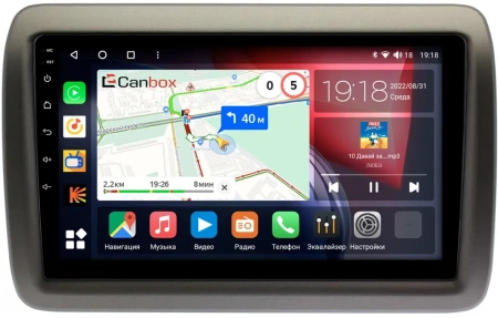 Штатная магнитола Toyota Crown (S170) 1999-2007 Canbox H-Line 4165-10-1188 на Android 10 (4G-SIM, 4/32, DSP, QLed)