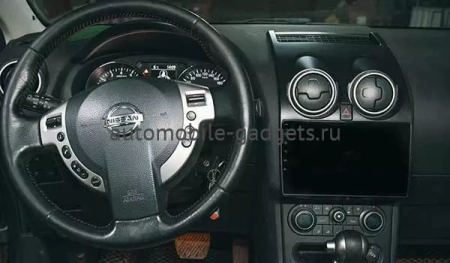 NaviPilot DROID10 ULTRA для Nissan Qashqai (J10), Dualis 2007-2014 на Android 10 с 6GB, DSP, 4G