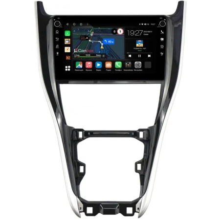 Toyota Harrier 3 (XU60) 2017-2020 Canbox M-Line 7825-10-1227 на Android 10 (4G-SIM, 2/32, DSP, QLed) С крутилками