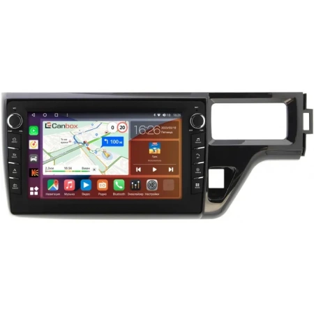 Штатная магнитола Canbox H-Line 7837-1099 для Honda Stepwgn 5 2015-2022 на Android 10 (4G-SIM, 4/64, DSP, QLed) С крутилками