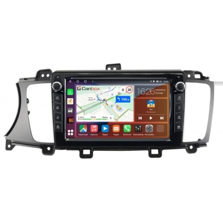 Штатная магнитола Kia Cadenza, K7 (VG), Quoris 2012-2018 Canbox H-Line 7822-9-2247 Android 10 (4G-SIM, 4/32, DSP, IPS) С крутилками
