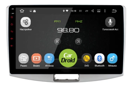 Roximo CarDroid RD-3708F Штатная магнитола для VW Passat B6, B7 (2005-2016), СС (2011-2017) на Android 10 с 4GB, DSP