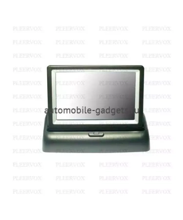 Pleervox PLV-MON-SPR43 универсальный складной монитор для камеры на торпедо автомобиля