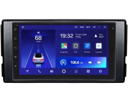 Магнитола в штатное место 2 din Hyundai Santa Fe II 2005-2012 (для авто с навигацией) Teyes CC2L 1/16 7 дюймов RP-HDSFB-183 на Android 8.1 (DSP, AHD) (173х98)