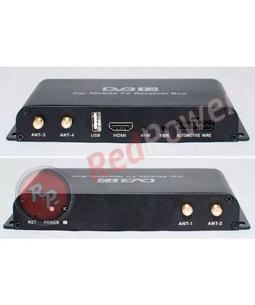 Цифровой DVB-T2 ТВ-тюнер 4 Антенны RedPower DT9 (DVB-T2)