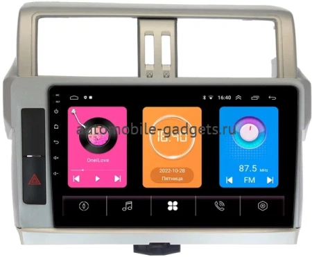 Toyota Land Cruiser Prado 150 2013-2017 (Тип 1) OEM RK10-1057 на Android 10 (CarPlay, AHD, 1/32)