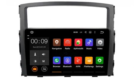 Roximo 2K RX-2603 штатная магнитола для Mitsubishi Pajero 4 (2006+) на Android 13 с 8GB, DSP, 4G