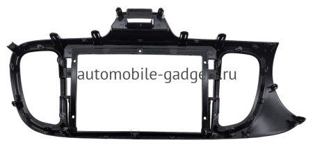 Штатная магнитола Kia Pegas 2017-2024 (глянцевая) Canbox M-Line 7841-9-0142 Android 10 (4G-SIM, 4/64, DSP, QLed)