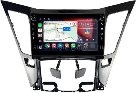 Hyundai Sonata 6 (YF) 2009-2014 Canbox M-Line 7801-9114 Android 10 (4G-SIM, 2/32, DSP, IPS) С крутилками