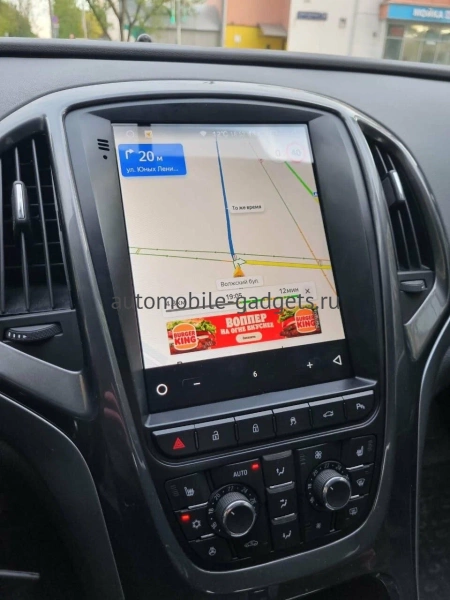 Штатное головное устройство Opel Astra J 2009-2018 Canbox M-Line (Tesla style) 9.7 дюймов 4/64 5622-1312-9 на Android 10 (4G-SIM, DSP, QLed)