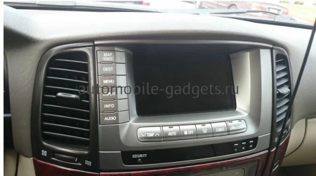 Carmedia SF-1698-2-RZ-MKD-1036-2K-12256-D7 штатная магнитола для Toyota Land Cruiser 100, Lexus LX 470 (2002-2007) на Android 13 c 12GB, DSP, 4G