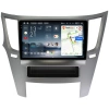 Штатное головное устройство Subaru Legacy 5, Outback 4 2009-2014 (серая, левый руль) Teyes CC4 Pro 2K 12/256 9.5 дюймов RM-9051 на Android 13 (4G-SIM, DSP, QLed, AI)
