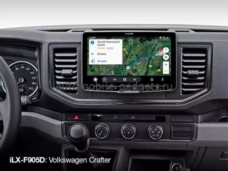 Магнитола 1 DIN Alpine iLX-F905D с Apple CarPlay и Android Auto