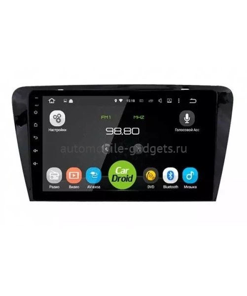 Roximo CarDroid RD-3201F штатная магнитола для Scoda Octavia A7 2013+  на Android 10 с 4GB, DSP