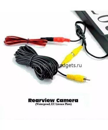 Камера в рамке номерного знака Intro VDC-006 регулируемая