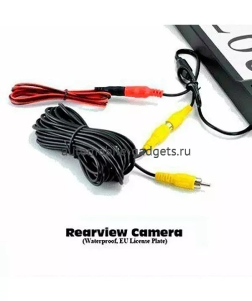 Камера в рамке номерного знака Intro VDC-006 регулируемая