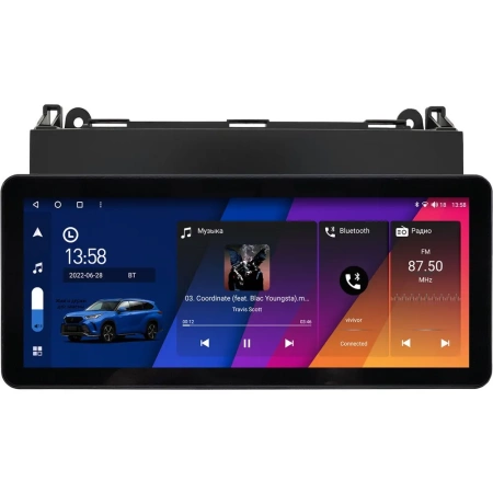 Mercedes A-klasse (W169), B-klasse (W245), Vito 2 (W639), Vito 3 (W447), Viano (W639) 2006-2018 12.3 дюйма Canbox M-Line 7712-0163 на Android 10 (4G-SIM, 2/32, DSP, QLed) Mercedes Style