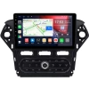 Штатная магнитола Canbox GT10-2185 для Ford Mondeo 4 2006-2010 (черная, Тип 2) встроенный климат на Android 10 (IPS, DSP, CarPlay)