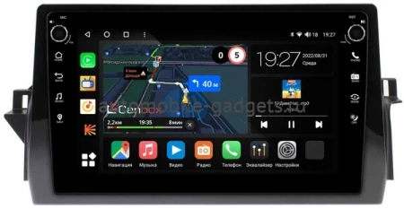 Toyota Camry XV70 2020-2024 (левый руль) Canbox M-Line 7805-10-TK763 на Android 10 (4G-SIM, 2/32, DSP, QLed) С крутилками