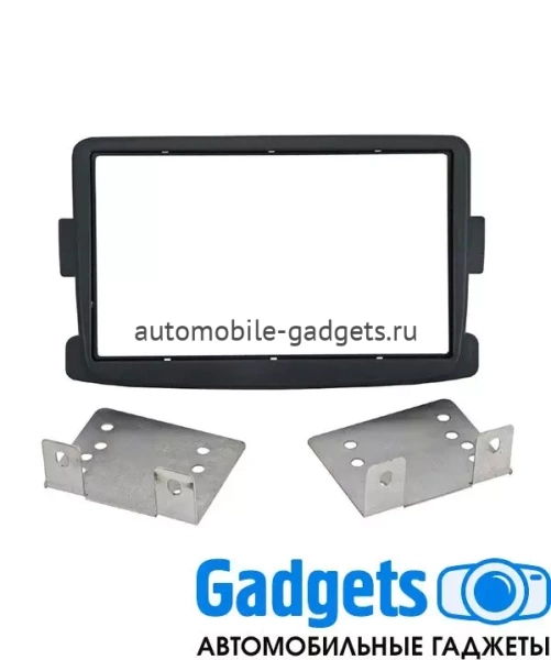 Переходная рамка для Renault Duster, Sandero 14+, Kaptur Intro RFR-N16S + 2din (крепеж)