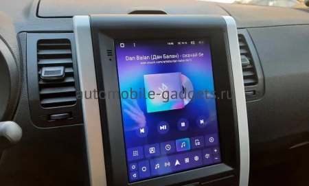 Штатное головное устройство Nissan X-Trail II (T31) 2007-2014 (Тип A) Canbox H-Line (Tesla style) 9.7 дюймов 4/32 5621-1312-17 на Android 10 (4G-SIM, DSP, QLed)