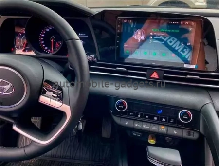 Штатная магнитола Hyundai Elantra 7 (CN7), Avante 7 2020-2024 Canbox L-Line 4296-9-1063 на Android 10 (4G-SIM, 6/128, TS18, DSP, QLed)