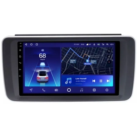 Штатное головное устройство Teyes CC2 PLUS 4/64 9 дюймов RM-9-1427 для Nissan Leaf 2 2017-2024 на Android 10 (4G-SIM, DSP, QLed)