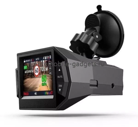 Видеорегистратор с радар-детектором Playme P600SG TETRA