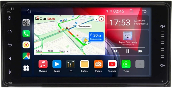Toyota (универсальная) Canbox RS6901 на 1.5/32 Android 10 (IPS, DSP, CarPlay)