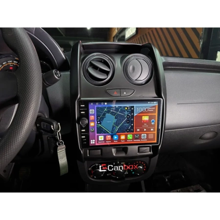 Штатная магнитола Canbox H-Line 7844-9-0284 для Lada Largus 2021-2025 (матовая) на Android 10 (4G-SIM, 6/128, DSP, QLed)