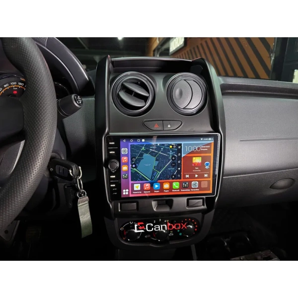 Штатная магнитола Canbox H-Line 7844-9-0284 для Lada Largus 2021-2025 (матовая) на Android 10 (4G-SIM, 6/128, DSP, QLed)