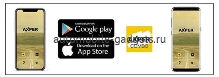 AXPER Combo Hybrid 2CH Wi Видеорегистратор с двумя камерами и сигнатурным радар-детектором