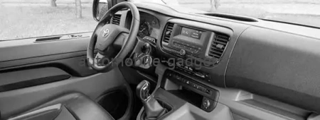 Incar RTY-N64 переходная рамка для Citroen Dispatch, Jumpy, Spacetourer, Opel Zafira Live, PEUGEOT Expert, Traveller 2016+