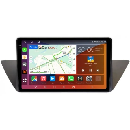 Штатная магнитола Canbox H-Line 2K 4181-10-708 для BMW X1 (E84) 2009-2015 на Android 10 (4G-SIM, 4/32, DSP, QLed)