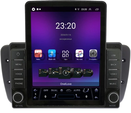 Штатная магнитола OEM GT095-9308 для Seat Ibiza 4 2008-2015 на Android 10 (2/16, DSP, Tesla)