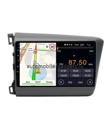Parafar PF132FHD штатная магнитола для Honda Civic 9 (IX) 2012-2015 Sedan на Android 13 с 2GB, DSP, 4G