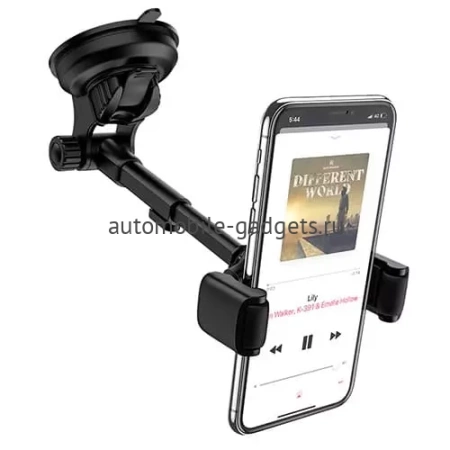 Hoco S12 Lite автомобильный держатель для телефона на присоске